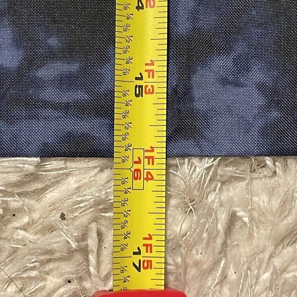 ATHLETA Girl Blue Tie Dye Cinch Sack Workout Backpack - Picture 6 of 8